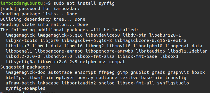 How To Install Synfig Studio On Ubuntu 20.04 Lts 2 How to install synfig studio on ubuntu 20. 04 lts 2