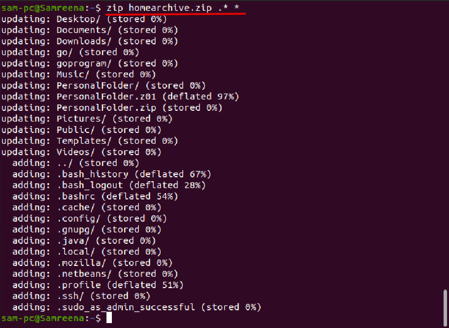 How To Zip A Folder In Ubuntu 9 How to zip a folder in ubuntu 9
