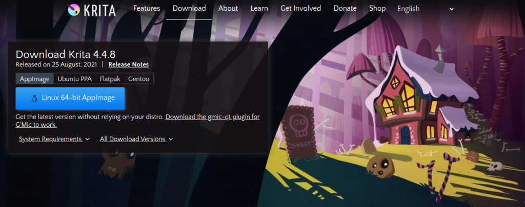 How to install krita on ubuntu 20. 04 lts