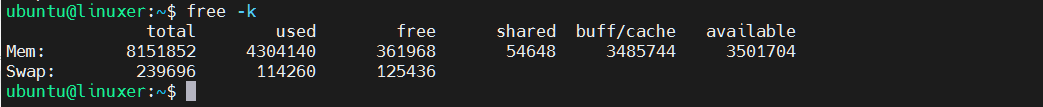 Free Command In Linux 3 Free command in linux 3