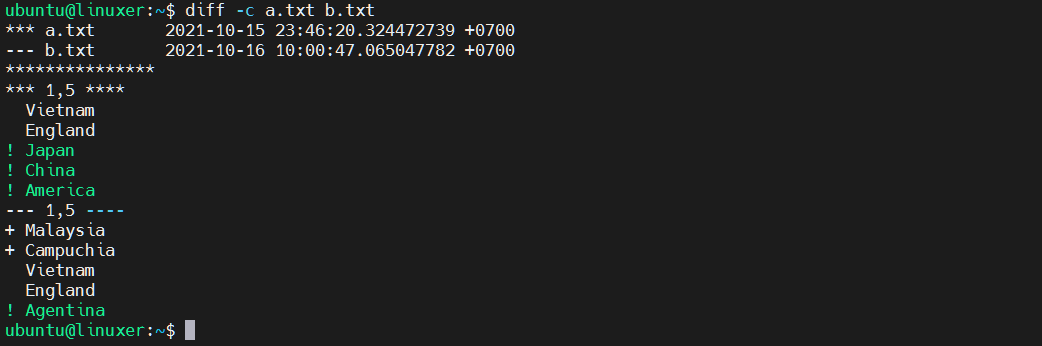 Diff Command In Linux 3 Diff command in linux 3