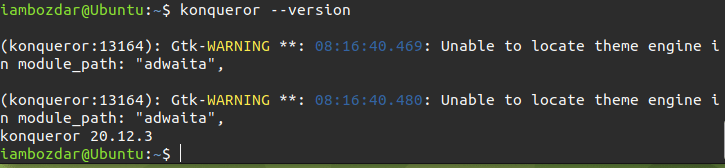How to Install Konqueror File Manager on Ubuntu 20.04 LTS 4