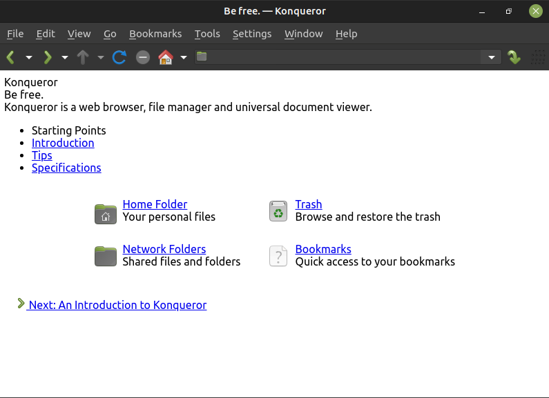 How to Install Konqueror File Manager on Ubuntu 20.04 LTS 6