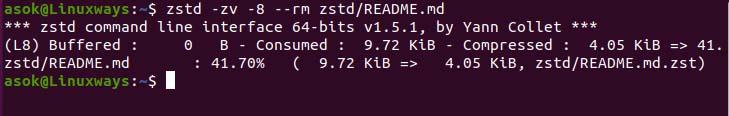 Zstd – Open-Source Data Compression Algorithm In Linux 7 Zstd – open-source data compression algorithm in linux 7