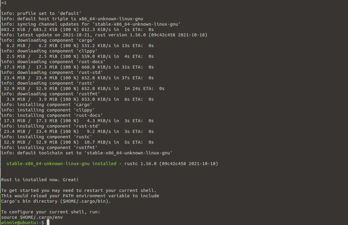 How to Install Rust Programming Language on Ubuntu 20.04 5
