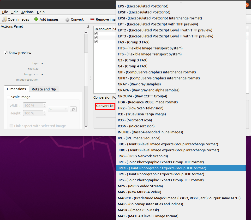 How To Batch Process Images Using Converseen In Ubuntu 20.04 13 How to batch process images using converseen in ubuntu 20. 04 13