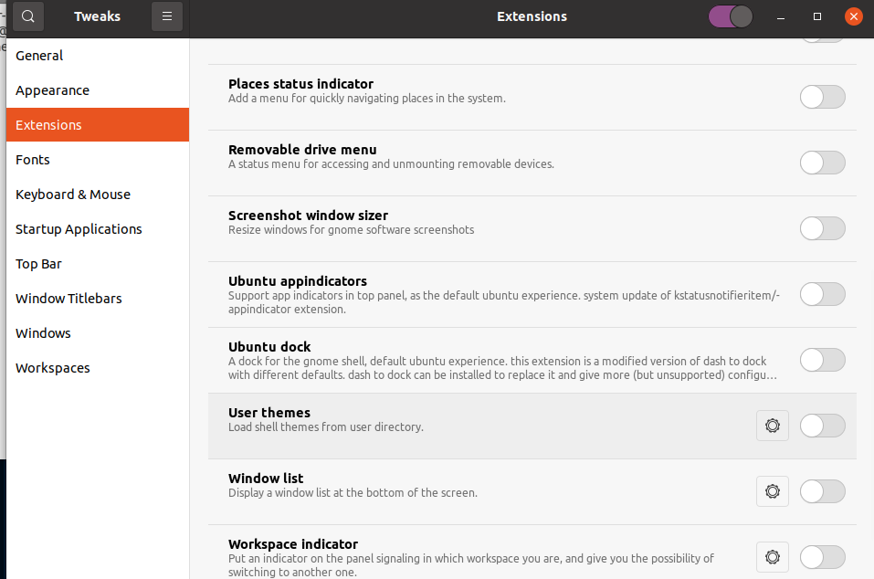 How To Install And Use Gnome Shell Extensions In Linux 10 How to install and use gnome shell extensions in linux 10