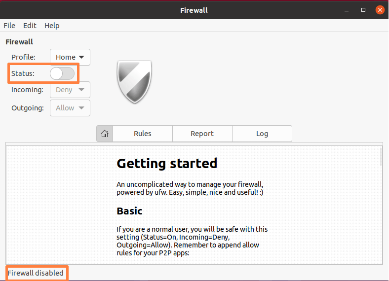 How To Disable Firewall In Ubuntu 9 How to disable firewall in ubuntu 9