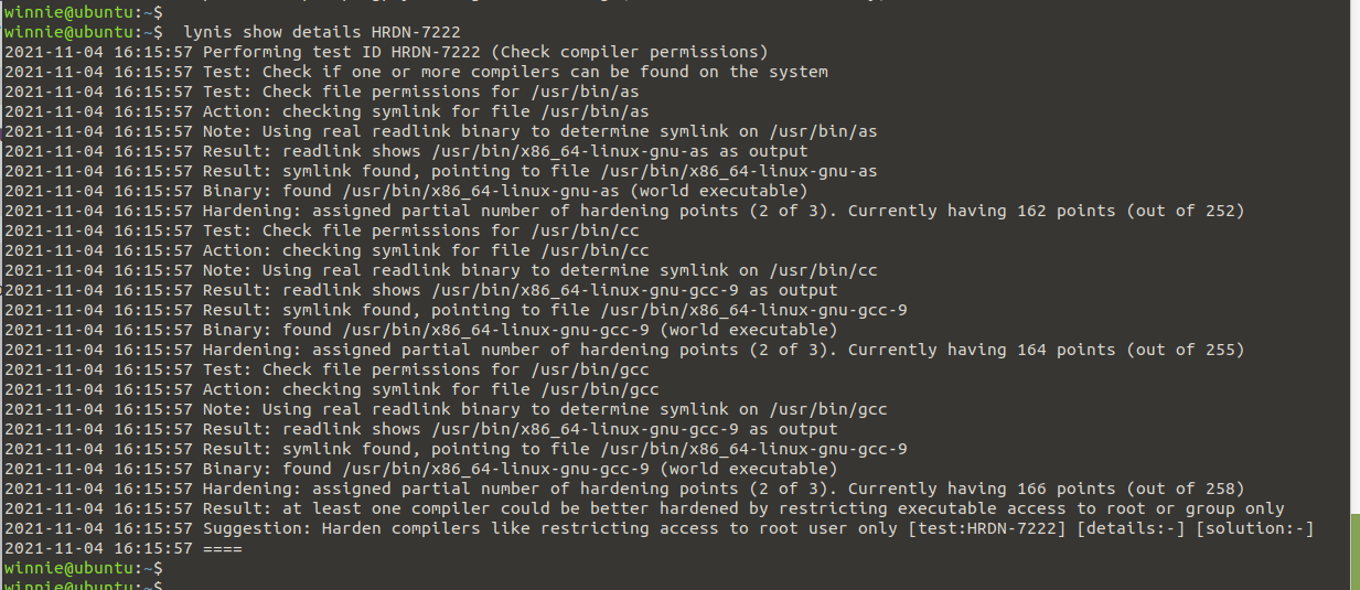 How To Install Lynis Security Auditing Tool On Ubuntu 20.04 8 How to install lynis security auditing tool on ubuntu 20. 04 8