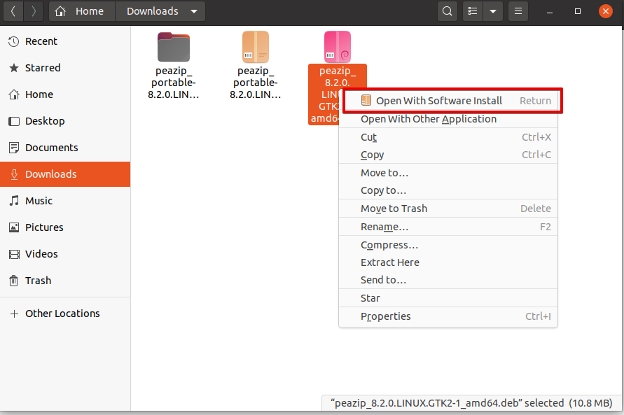 How To Install Peazip Archive On Ubuntu 20.04 / Linuxmint / Debian Distributions 4 How to install peazip archive on ubuntu 20. 04 / linuxmint / debian distributions 4