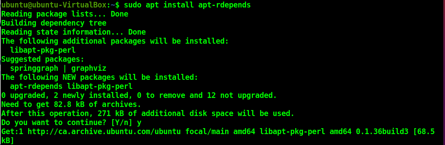How To Check .Deb Package Dependencies In Ubuntu 8 Install apt-rdepends