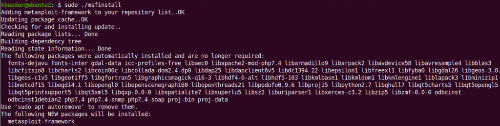 How to Install Metasploit Framework on Ubuntu 20.04 2