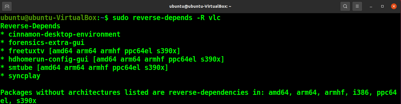 How To Check .Deb Package Dependencies In Ubuntu 12 Ubuntu reverse-depends command