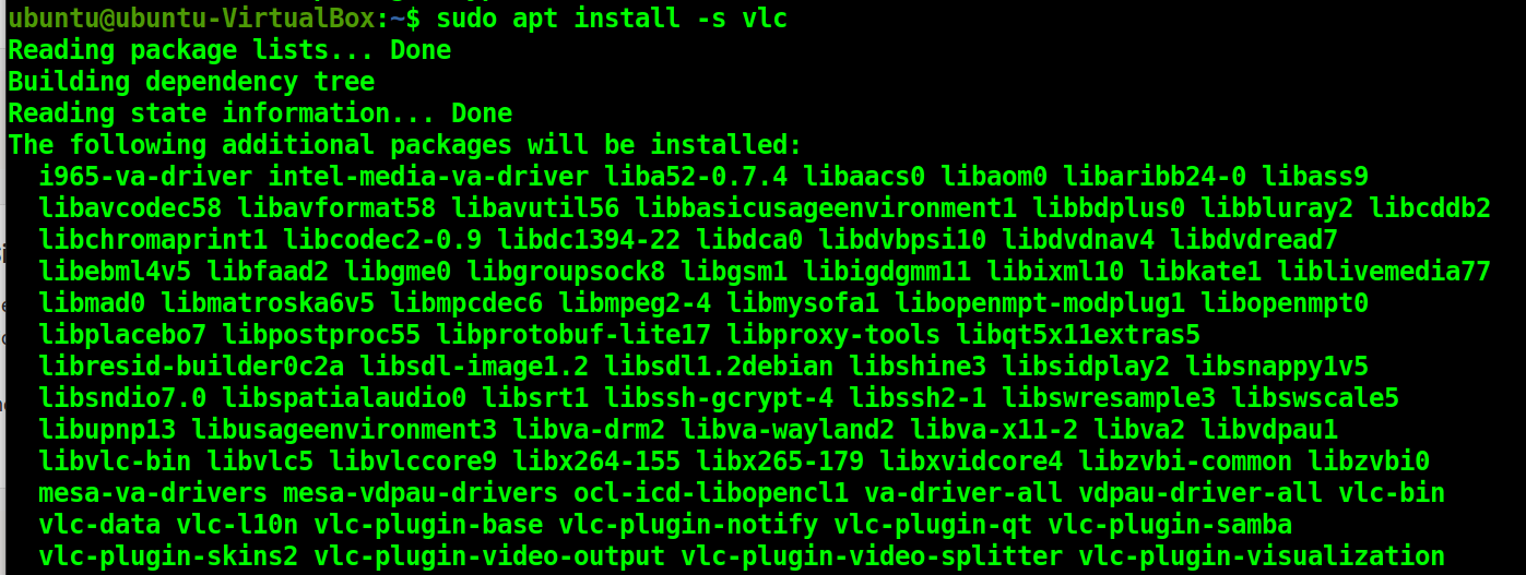 How To Check .Deb Package Dependencies In Ubuntu 13 Apt install -s command option