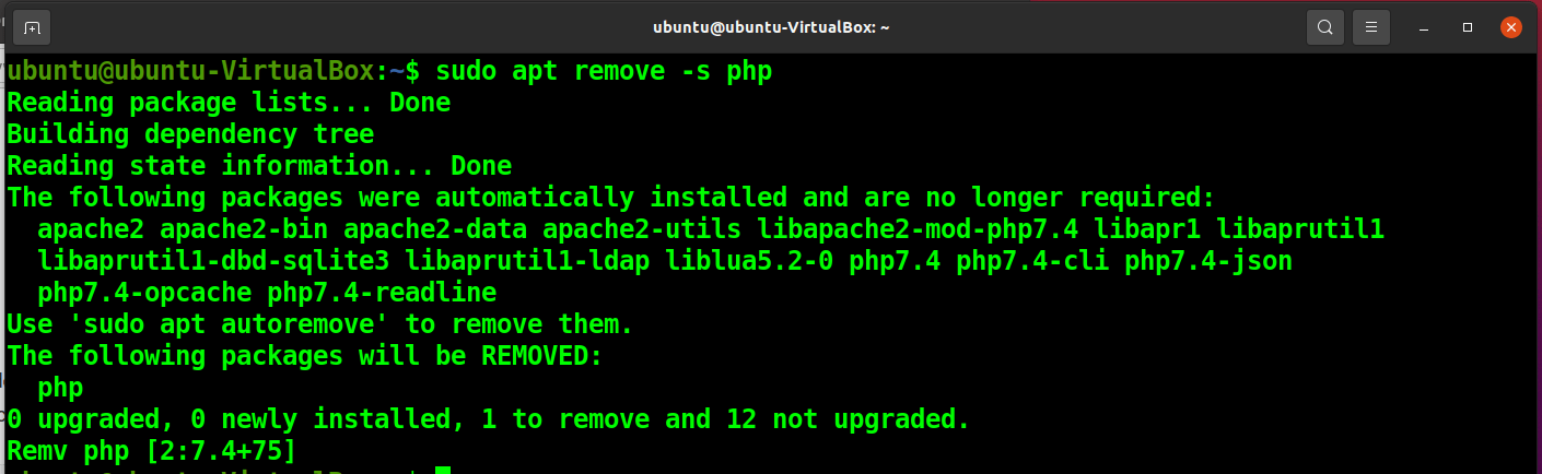 How To Check .Deb Package Dependencies In Ubuntu 14 Apt remove command