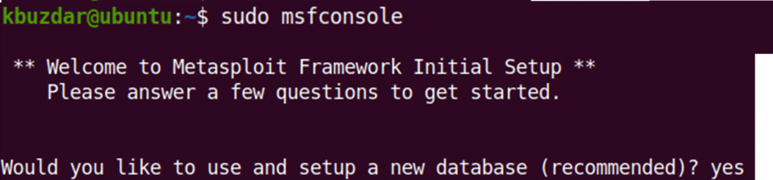 How to Install Metasploit Framework on Ubuntu 20.04 4