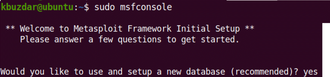 How To Install Metasploit Framework On Ubuntu 20.04 2 How to install metasploit framework on ubuntu 20. 04 2