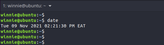 Linux date command with example usages