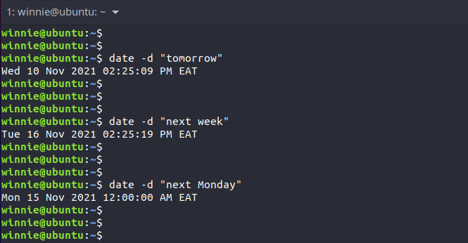 Linux Date Command With Example Usages 3 Linux date command with example usages 3