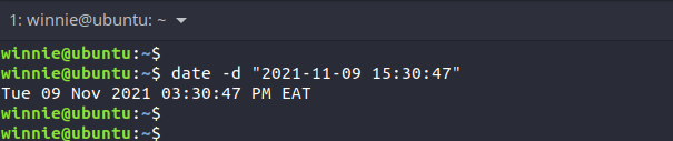 Linux Date Command With Example Usages 7 Linux date command with example usages 7