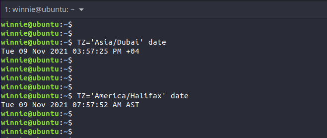 Linux date command with example usages 13