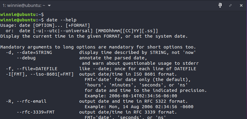 Linux Date Command With Example Usages 12 Linux date command with example usages 12