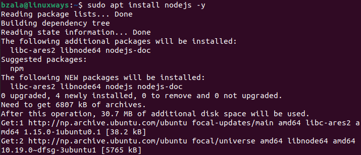 Terminalizer – tool to record terminal sessions, create animated gif on linux