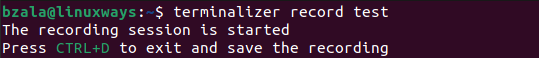 Terminalizer – Tool To Record Terminal Sessions, Create Animated Gif On Linux 6 Terminalizer – tool to record terminal sessions, create animated gif on linux 6