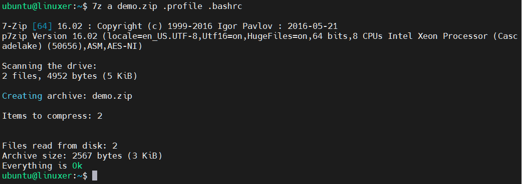 How To Install 7-Zip On Ubuntu 20.04 5 How to install 7-zip on ubuntu 20. 04 5