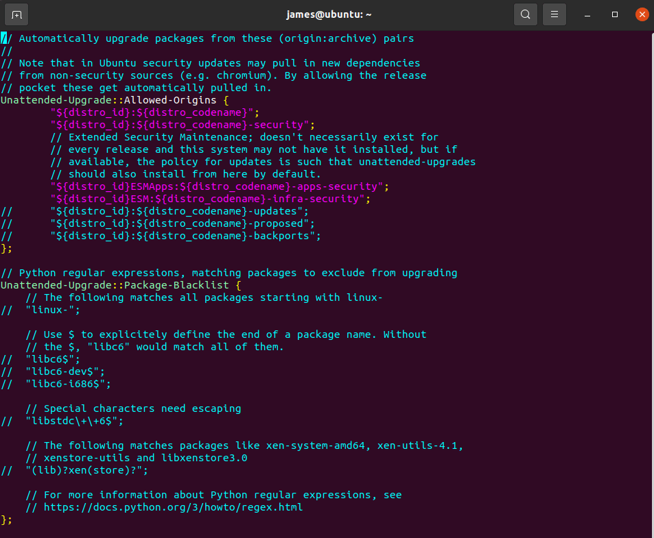 Set Up Automatic Unattended Updates For Ubuntu 20.04 2 Set up automatic unattended updates for ubuntu 20. 04 2