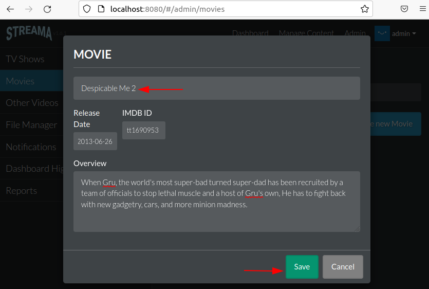 How To Host Your Own Streaming Media Server Using Streama (Mini Netflix In Linux) 6 How to host your own streaming media server using streama (mini netflix in linux) 6