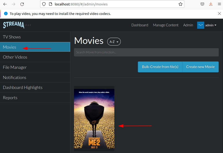 How To Host Your Own Streaming Media Server Using Streama (Mini Netflix In Linux) 9 How to host your own streaming media server using streama (mini netflix in linux) 9