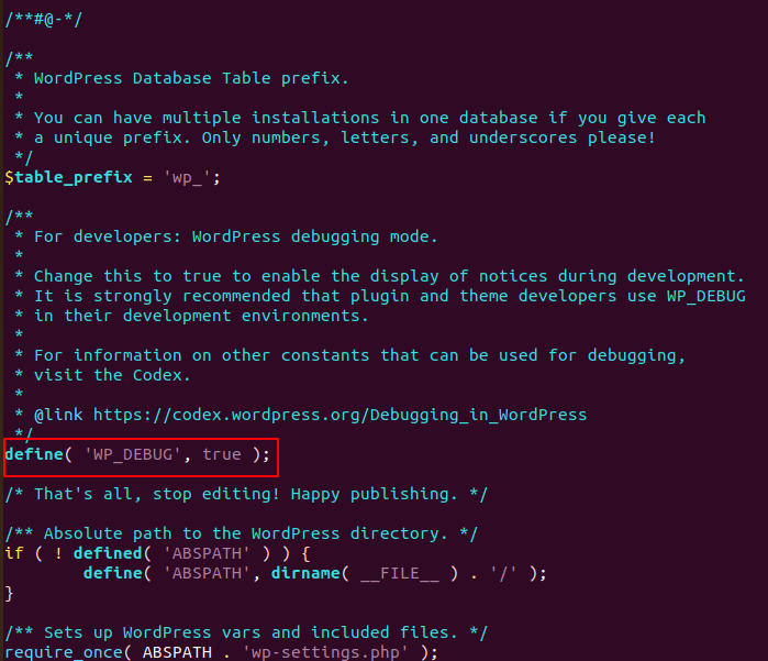 How To Enable Wordpress Debug For Error Troubleshooting 4 How to enable wordpress debug for error troubleshooting 4