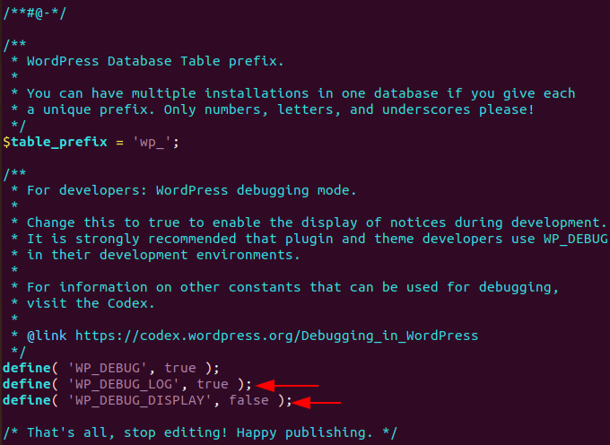 How To Enable Wordpress Debug For Error Troubleshooting 6 How to enable wordpress debug for error troubleshooting 6