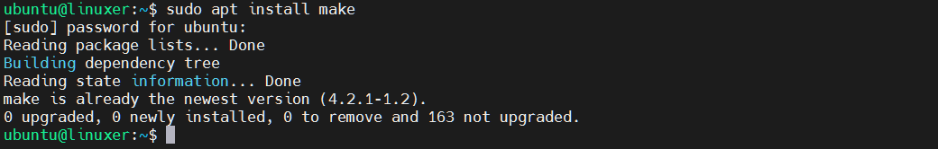 How to Install Make on Ubuntu 20.04 5