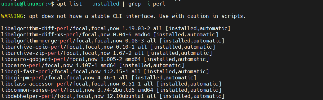 How To Install Perl On Ubuntu 20.04 3 How to install perl on ubuntu 20. 04 3