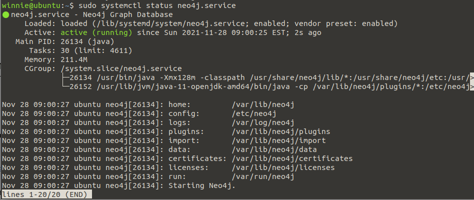 How To Install And Configure Neo4J On Ubuntu 20.04 2 How to install and configure neo4j on ubuntu 20. 04 2