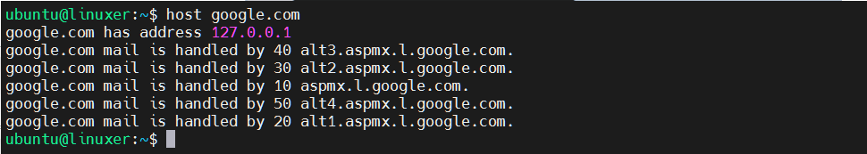 Host Command In Linux 2 Host command in linux 2