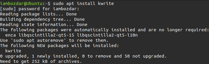 How To Install Kwrite Editor On Ubuntu 20.04 Lts 2 How to install kwrite editor on ubuntu 20. 04 lts 2
