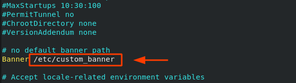 How To Configure A Custom Ssh Banner 2 How to configure a custom ssh banner 2