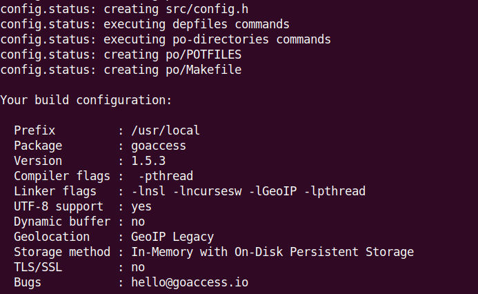 How To Install Goaccess Web Log Analyzer On Ubuntu 20.04 10 How to install goaccess web log analyzer on ubuntu 20. 04 10