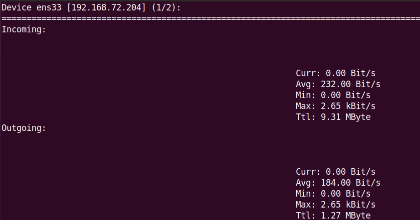 How To Install Nload To Monitor Real Time Network Traffic 4 How to install nload to monitor real time network traffic 4