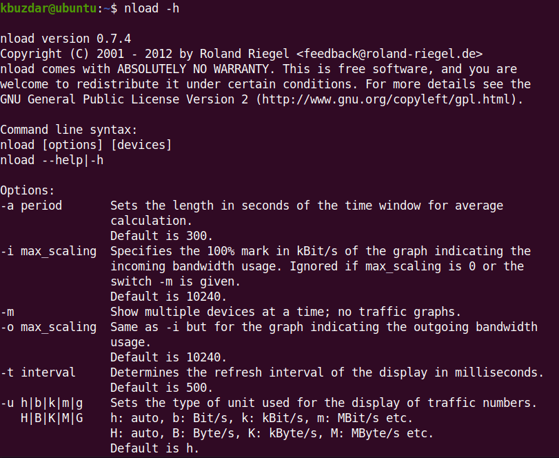 How To Install Nload To Monitor Real Time Network Traffic 6 How to install nload to monitor real time network traffic 6