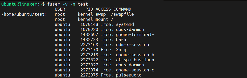 Fuser Command In Linux 3 Fuser command in linux 3
