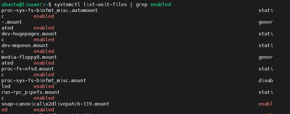 Listing Services On Ubuntu 20.04 5 Listing services on ubuntu 20. 04 5