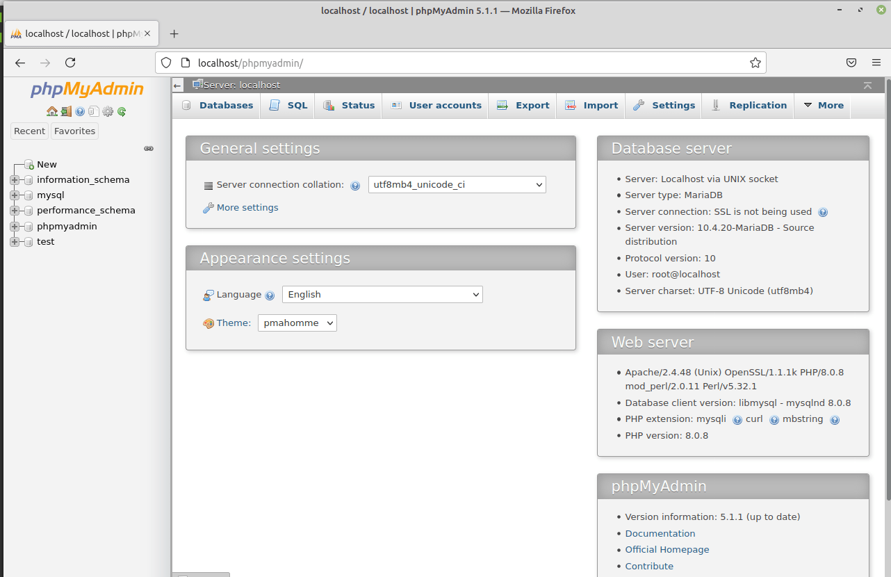 How To Install Xampp (Apache, Mariadb, Php, Perl And Phpmyadmin) On Ubuntu 20.04 12 Phpmyadmin
