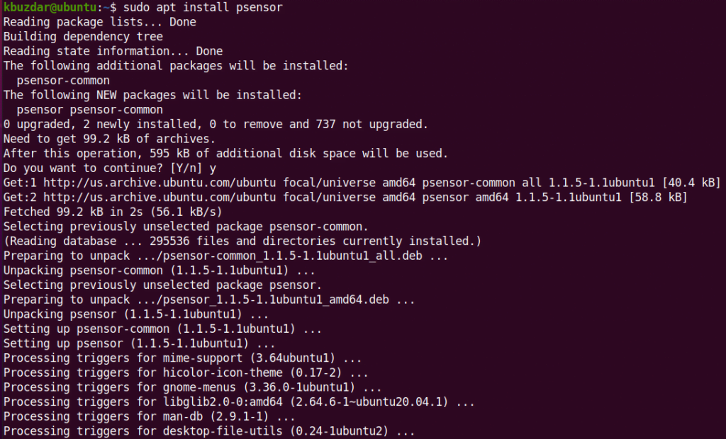 How to Install Psensor Temperature Monitoring Application on Ubuntu 20.04 66