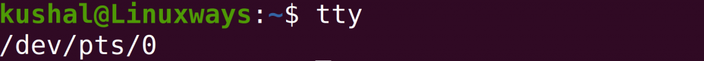 tty (/dev/tty ) vs pts (/dev/pts) in Linux 2