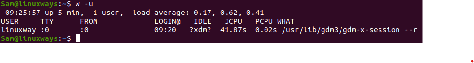 W Command Explained With Examples In Linux 4 W command explained with examples in linux 4