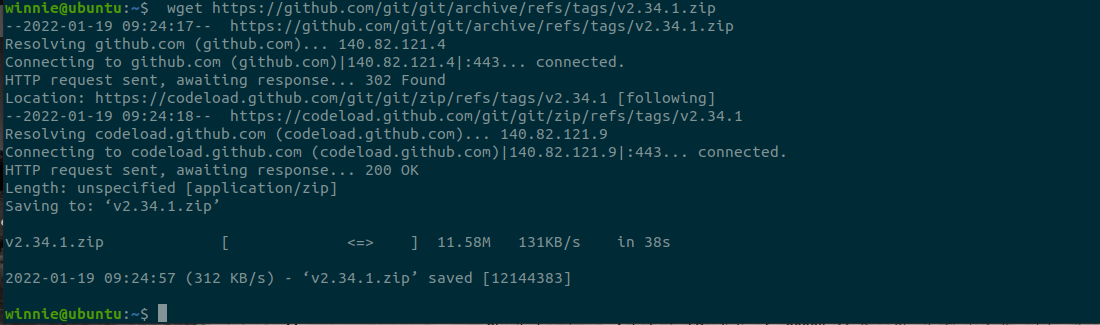 Linux wget Command with Examples 3